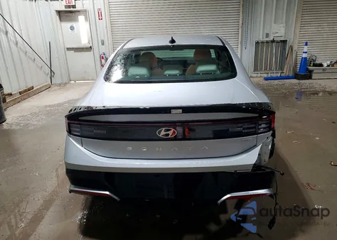 2025 Hyundai Sonata Hybrid из США, поврежденный, VIN KMHL34JJ2SA122399